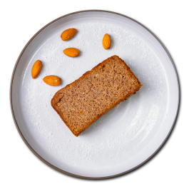 Gluten Free Banana Bread (1 Slice - 90g)